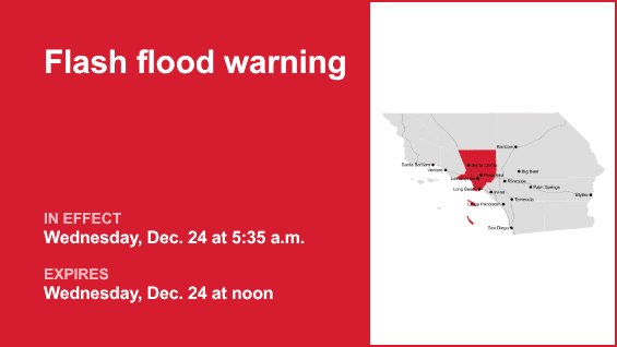 LA County Drenched: Flash Flood Warning Issued