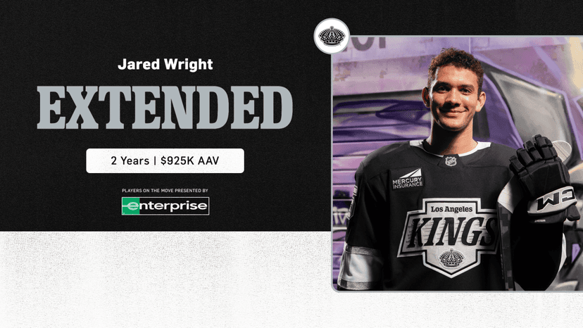 LA Kings Secure Jared Wright Through 2029
