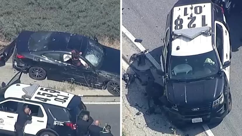 Deadly Chase Ends in Gunfire on LA Freeway