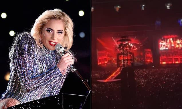 Gaga Fan's $300 Ticket View: Obstructed by Towers!