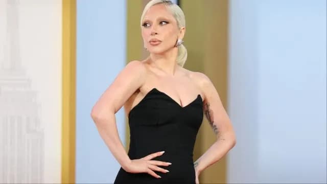 Lady Gaga Dazzles in Valentino