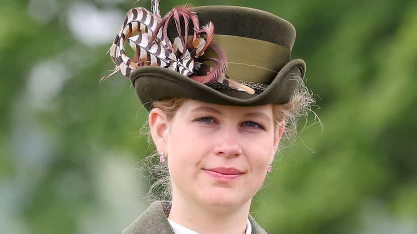 Lady Louise Shines at Balmoral Church Outing