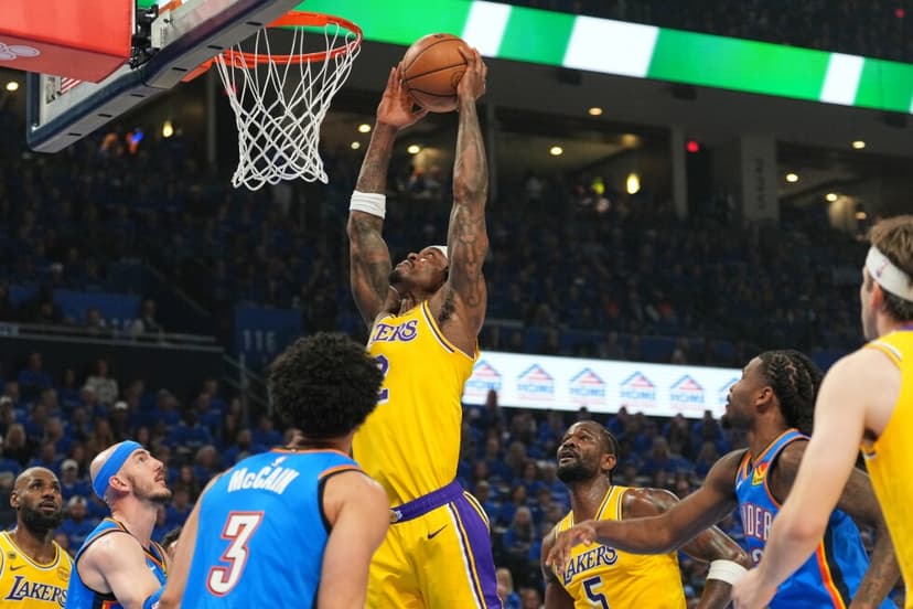 Lakers Star's Pinkie Shattered on Dunk Block!
