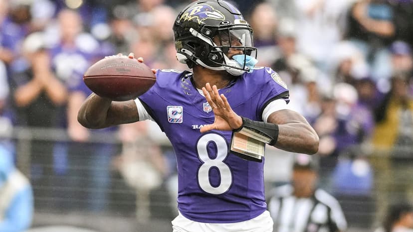Ravens QB Jackson Misses Practice Amid Injury Concerns