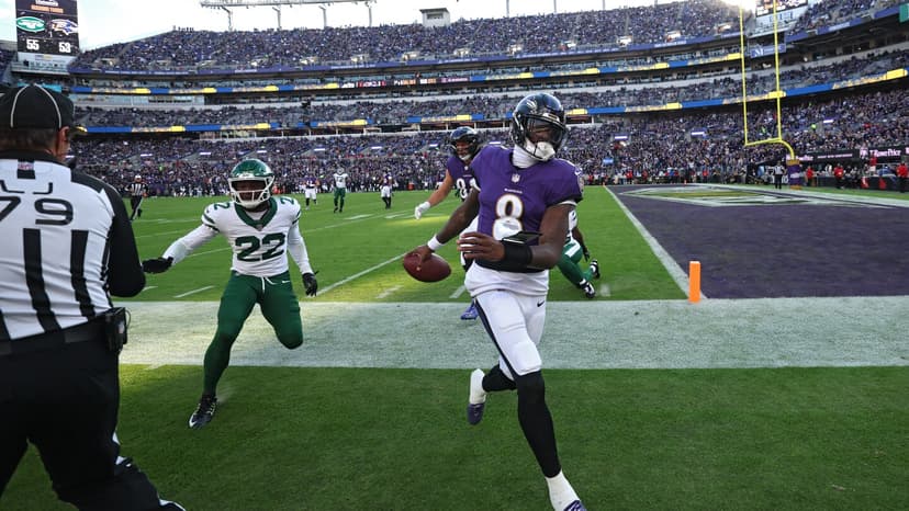 Lamar Jackson's Rushing Game Hits All-Time Low