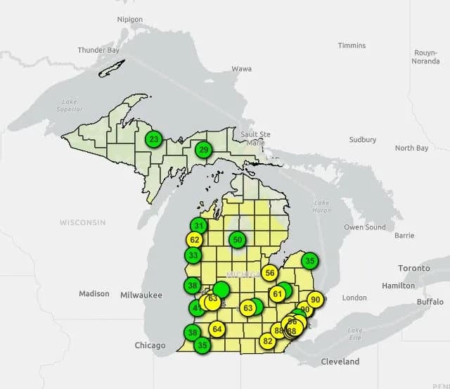 Lansing Skies Clear as Wildfire Smoke Dissipates