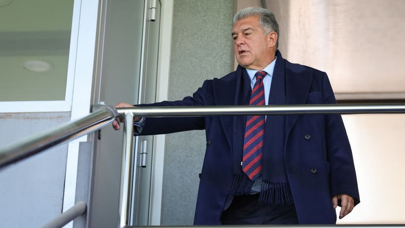 Laporta Backs Barcelona Project, Praises Flick & Pedri