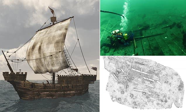 Largest Medieval Ship Ever Discovered in Denmark