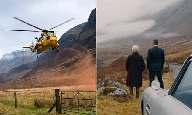Laser Terror: Helicopter Targeted Over Skyfall's Glen Etive