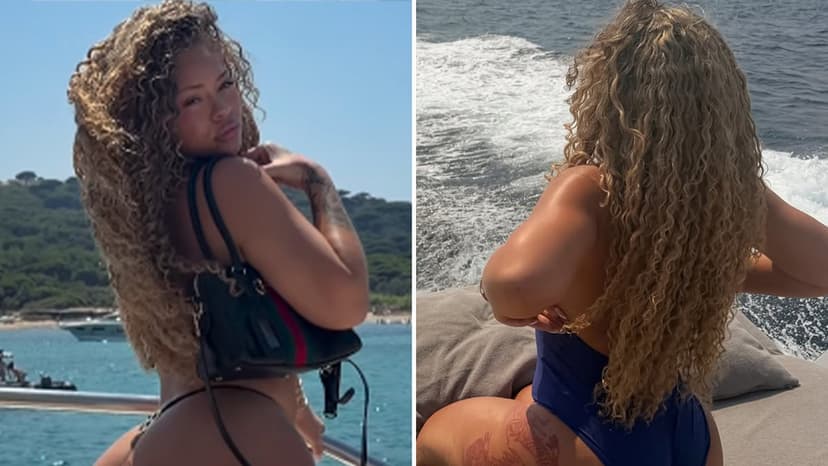 Latto Sizzles in St. Tropez Bikini Photos