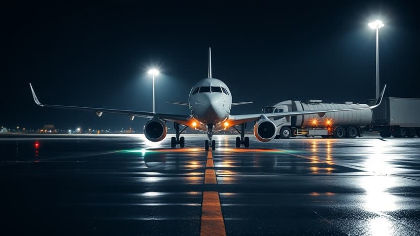 LAX Near Miss: Trucks Block Taxiway