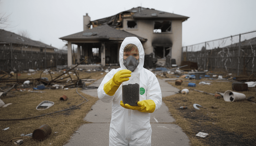 Lead Lingers: Fire Survivors Battle Stubborn Toxin a Year Later