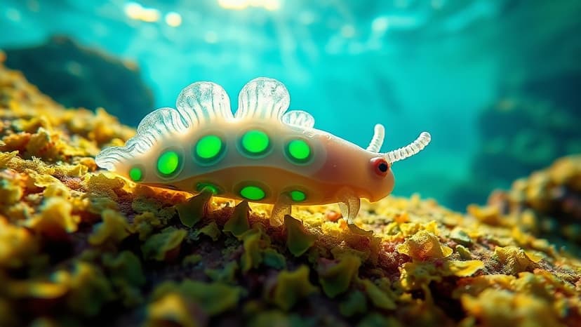 Solar-Powered Sea Slug Steals Algae's Power!