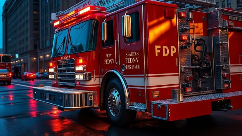Actors Battle Blaze for Firefighter Fund