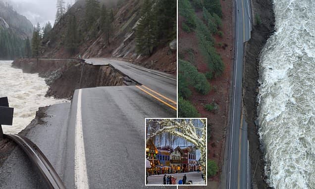 Washington Christmas Village Battles Storm Damage