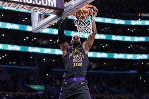 LeBron's Next Move: A League on Hold