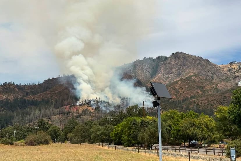 Northern California Wildfire Prompts Evacuation Orders