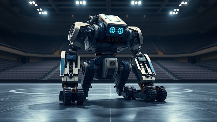 Boys' Robot Triumphs in National Lego Contest