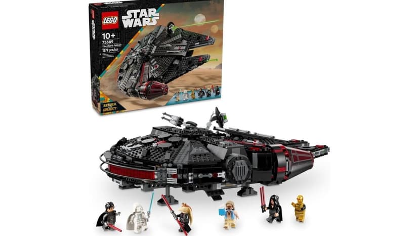 LEGO's Dark Falcon: A Sith Twist on the Millennium Falcon!