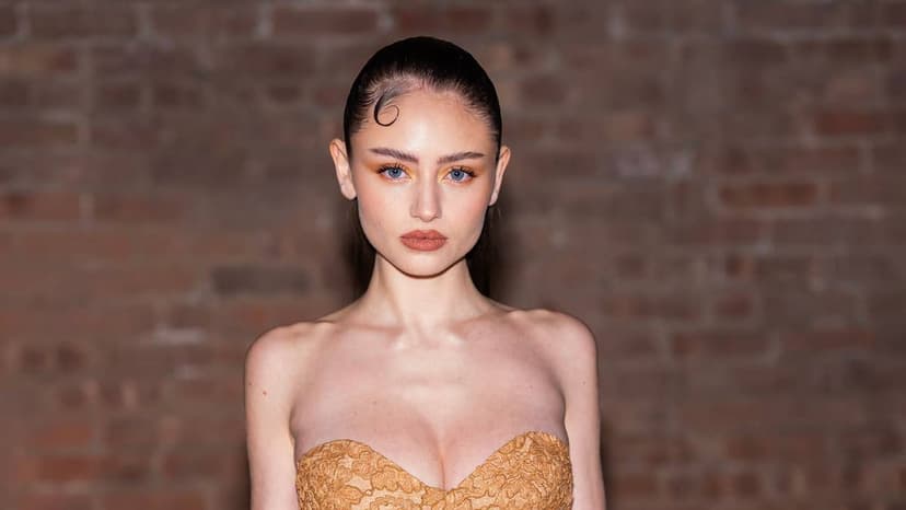 Leni Klum Dares in Sheer, Backless Designer Gown