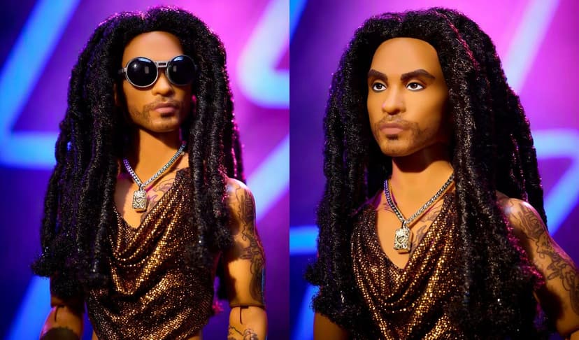 Lenny Kravitz Becomes Official Barbie Ken Doll