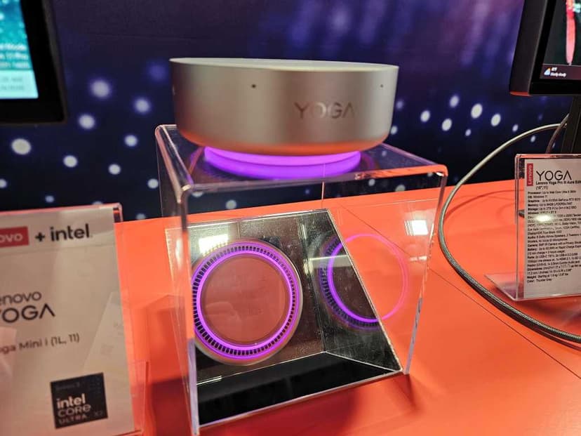 Lenovo's Round PC Lights Up CES 2026