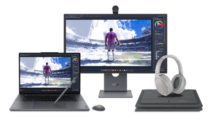 Lenovo's QD-OLED Monitor Boasts Detachable 4K Webcam