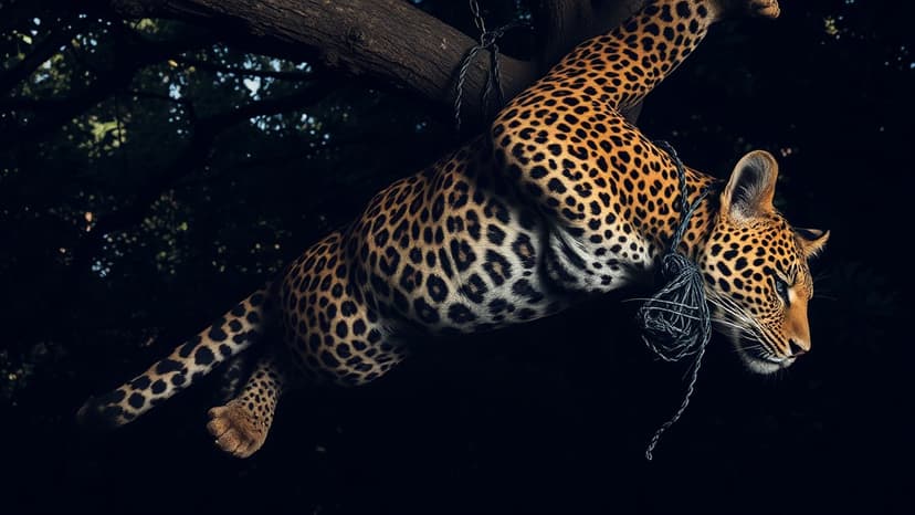 Leopard Snared, Found Dead in Odisha Tree