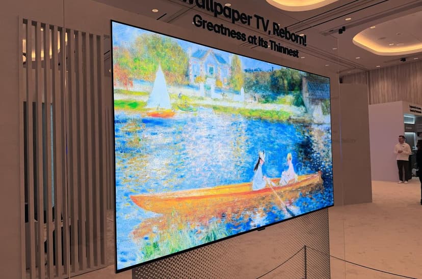 LG's Pencil-Thin Wallpaper TV Redefines Home Entertainment