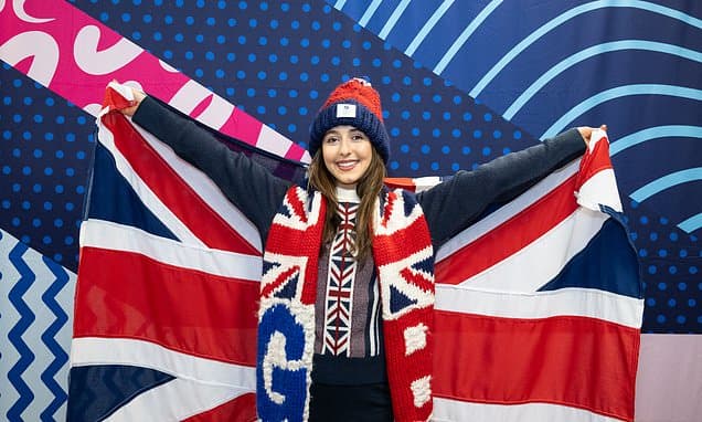 Fear Carries GB Flag: Ice Dancer's Inspiring Journey