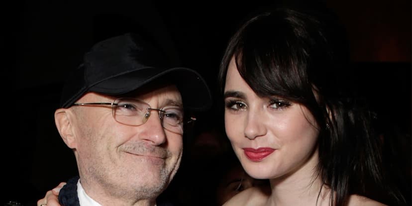 Lily Collins Honors Dad Phil Collins at 75