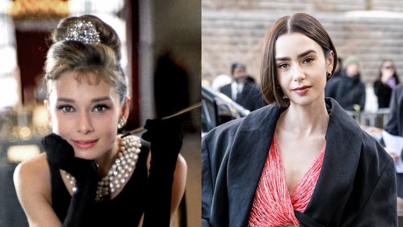 Lily Collins to Embody Audrey Hepburn Icon