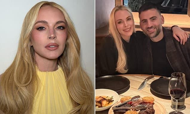Lindsay Lohan Celebrates 4 Years with Husband