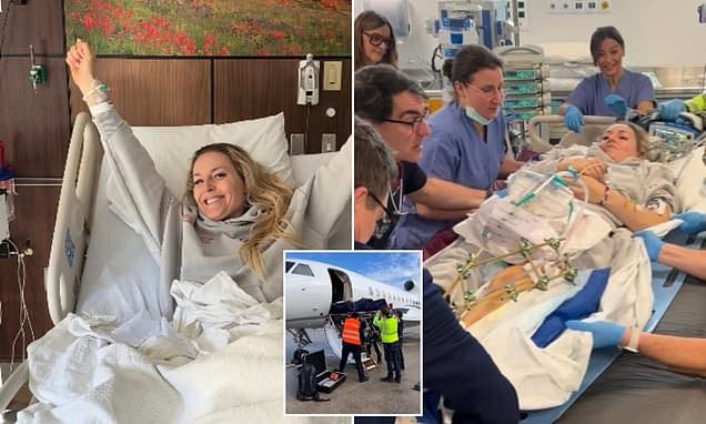Lindsey Vonn's Epic Journey Home After Olympic Injury