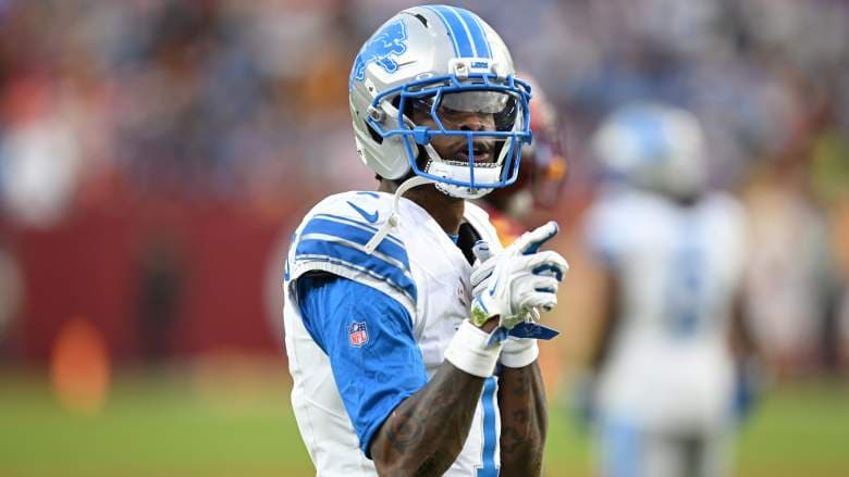 Lions' Jameson Williams Guarantees Victory Over Super Bowl Champs