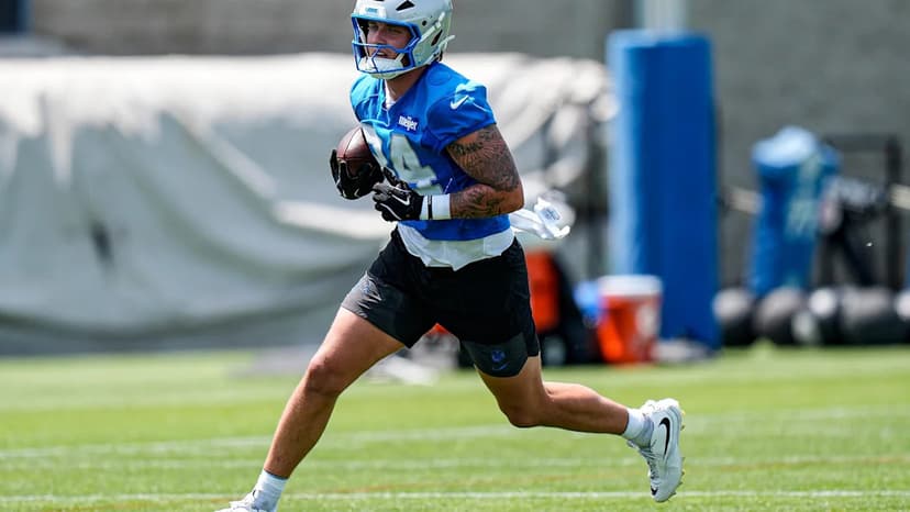 Lions bolster tight end depth amid roster adjustments
