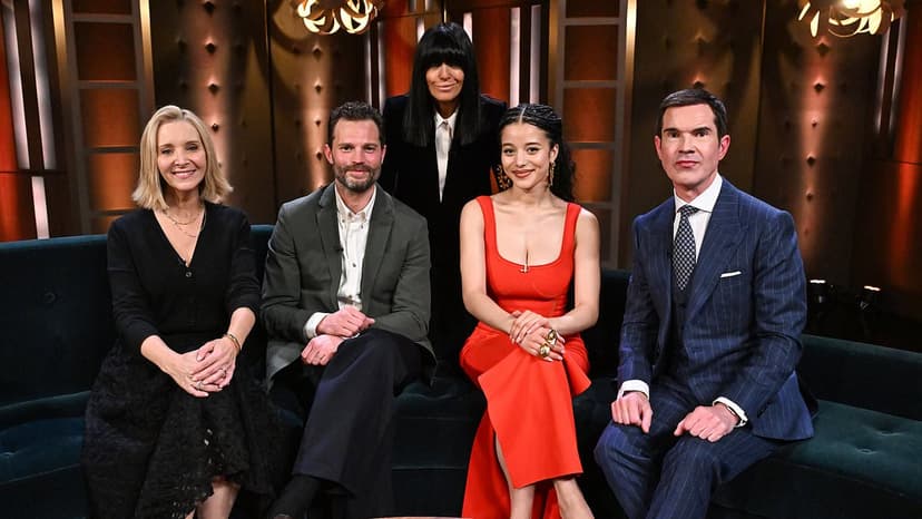 Traitor Linda Rands Surprises Lisa Kudrow & Jamie Dornan