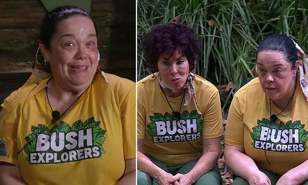 Lisa Riley's Eye Sparks Fan Concern on I'm A Celeb