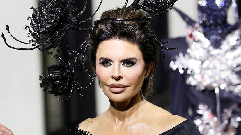 Lisa Rinna Struts Paris Runway at 62