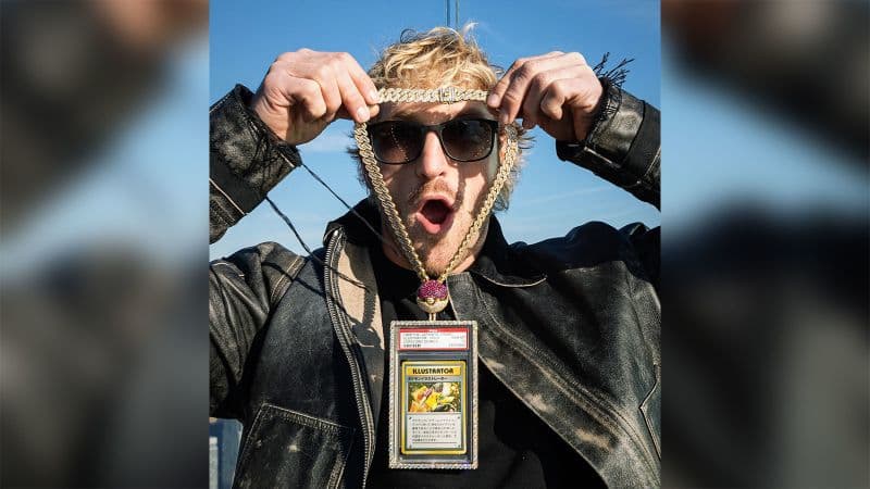 Logan Paul Sells Pokémon Card for $16.5 Million