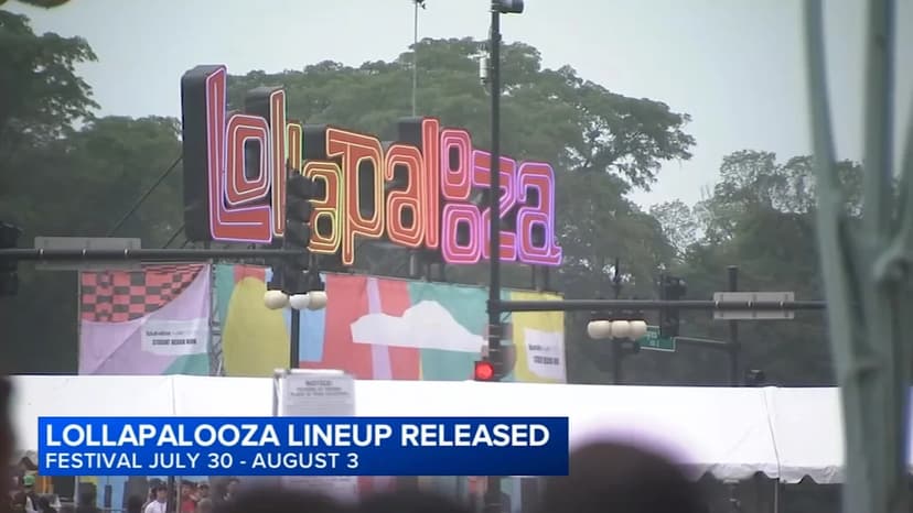 Lollapalooza Road Closures Begin in Grant Park