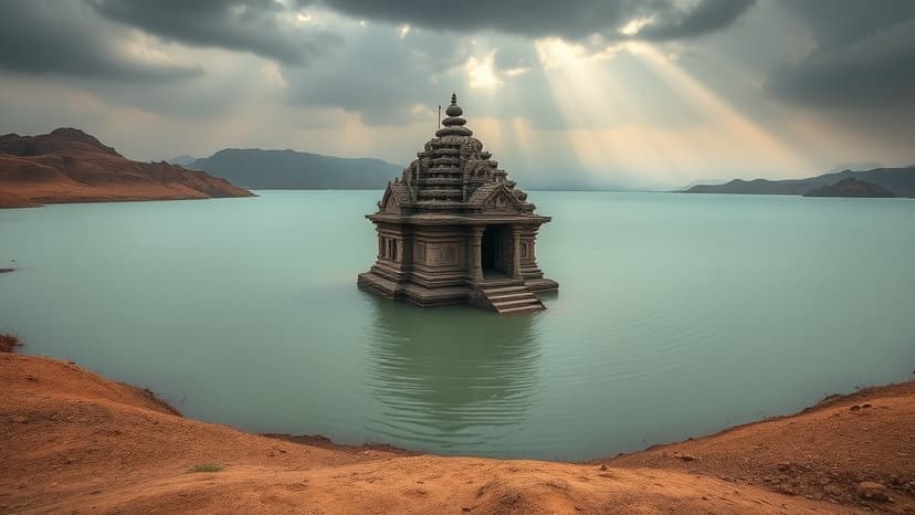 Lonar Lake's Mystery Rise Threatens Ancient Temples