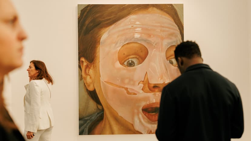 London Galleries Draw Art Lovers Despite Market Shifts