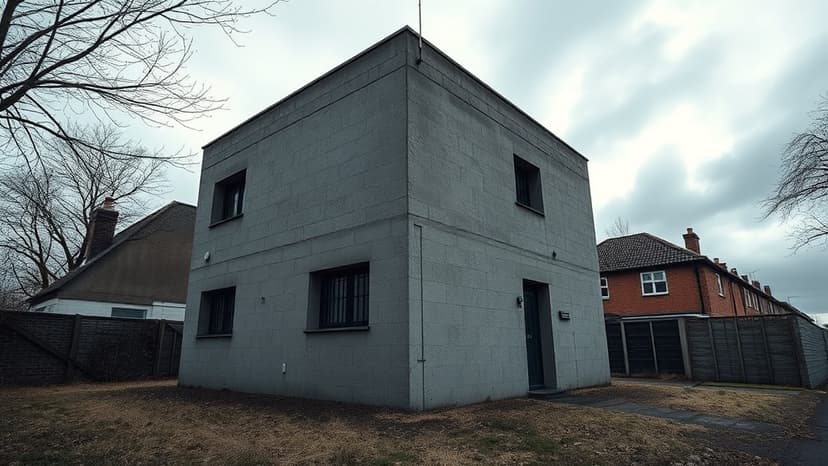 London Home Ridiculed as 'Nuclear Shelter'