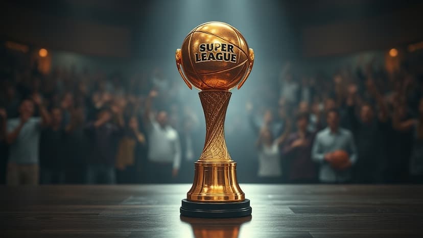 Lions Roar to Super League Basketball Trophy Win