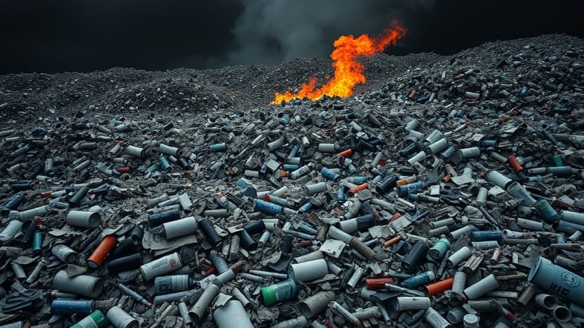 Inside London's Recycling Chaos: Fires, Robots, and Wrong Bins