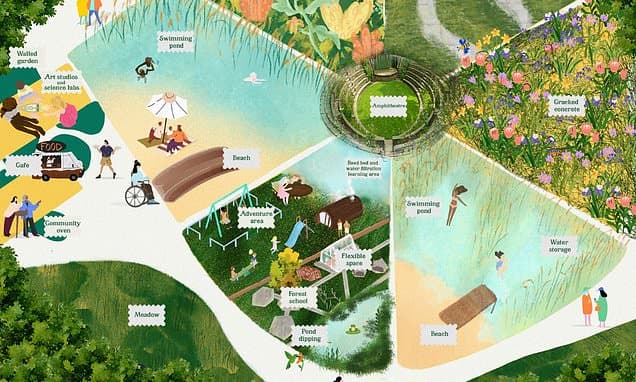 London's New Beach Oasis: Wild Swimming & Sand Soon!