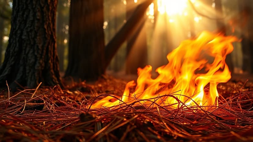 Fire Restores Endangered Longleaf Pine Forests