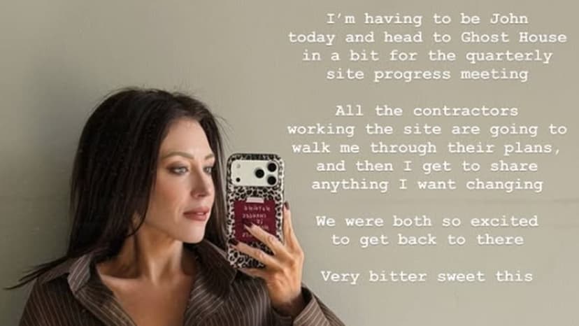 Lorna Luxe revisits 'Ghost House' solo after husband's death