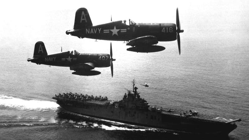 Lost Korean War Corsair Found by Divers